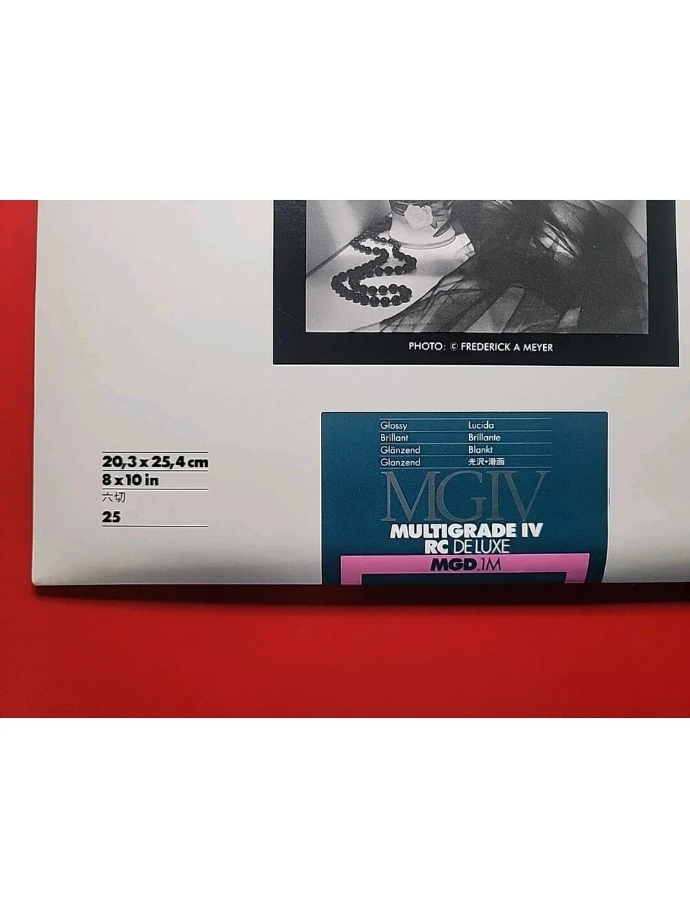 Ilford Multigrade IV RC DeLuxe Paper (Glossy, 8 x 10